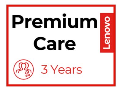 LENOVO Mise à niveau de 1 an de service par messager/en magasin à 3 ans de soutien Premium Care avec service sur les lieux