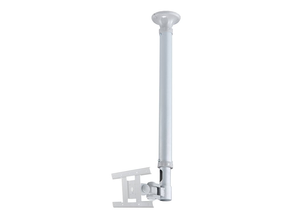 NEOMOUNTS FPMA-C100SILVER Support de plafond pour écran de 10-30p - h 79-129 cm