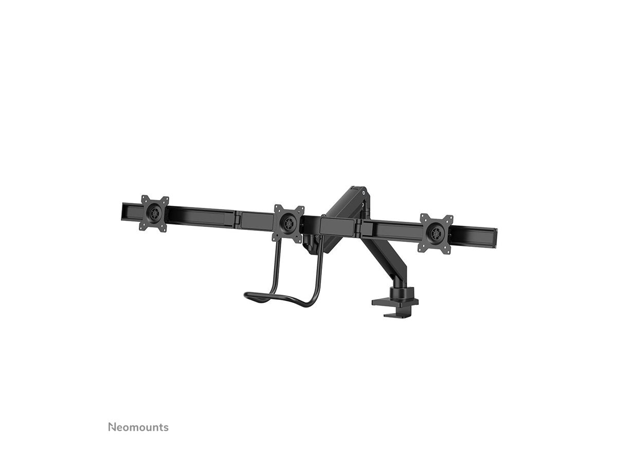 NEOMOUNTS NM-D775DX3BLACK Support décran à fixer 17-27p - ressort à gaz - Topfix - arrêt 180