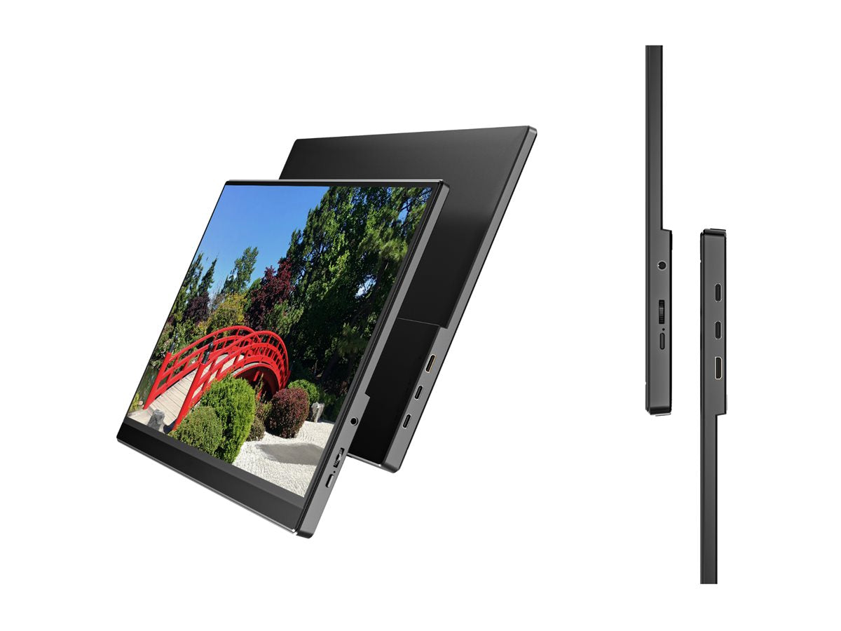 JAPANNEXT JAPANNEXT JN-MD-i156F-T-LE - Ecran nomade tactile 15.6p 1920x1080 FHD 60Hz - IPS - 300 cd/m2 - mini HDMI - USB-C charge