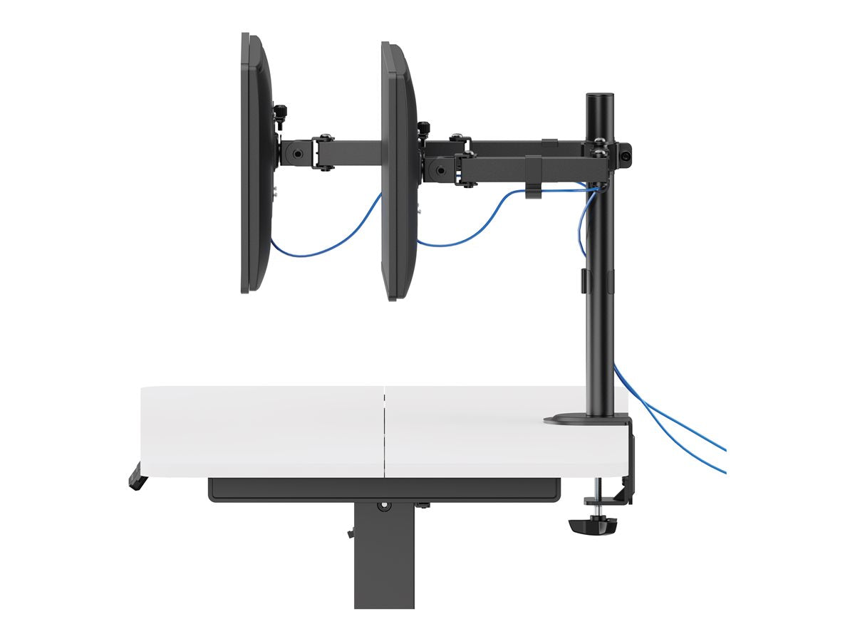 FELLOWES Bras décran double articlé Everyday