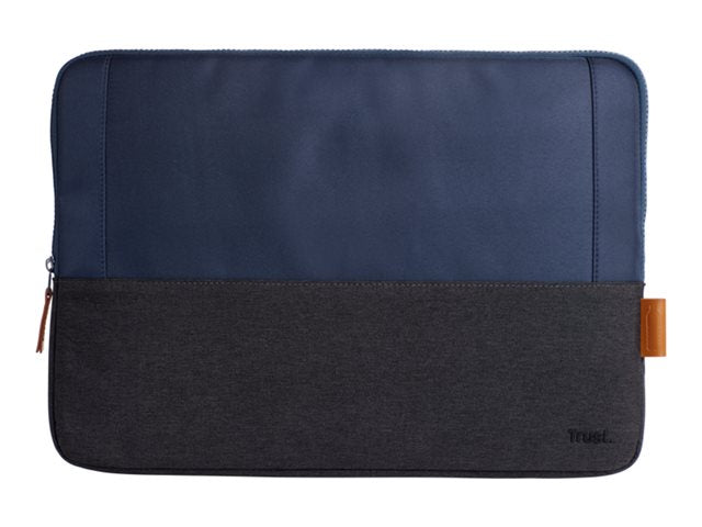 TRUST Housse de protection LISBOA bleue/noire 16p