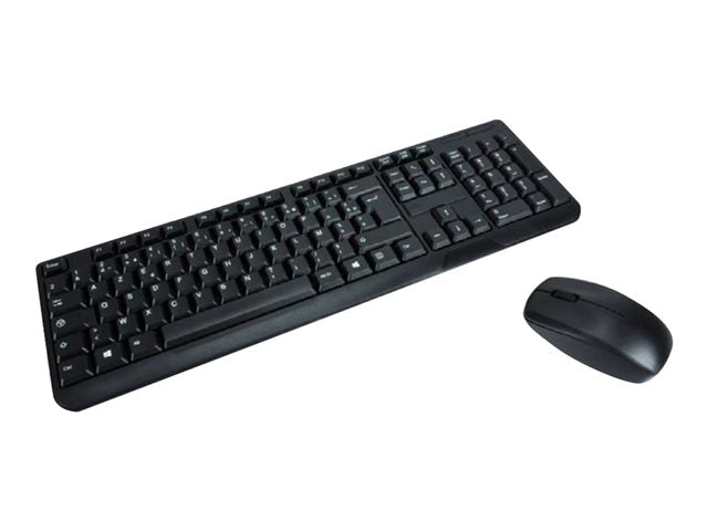 MCL Kit clavier souris sans fil - Noir