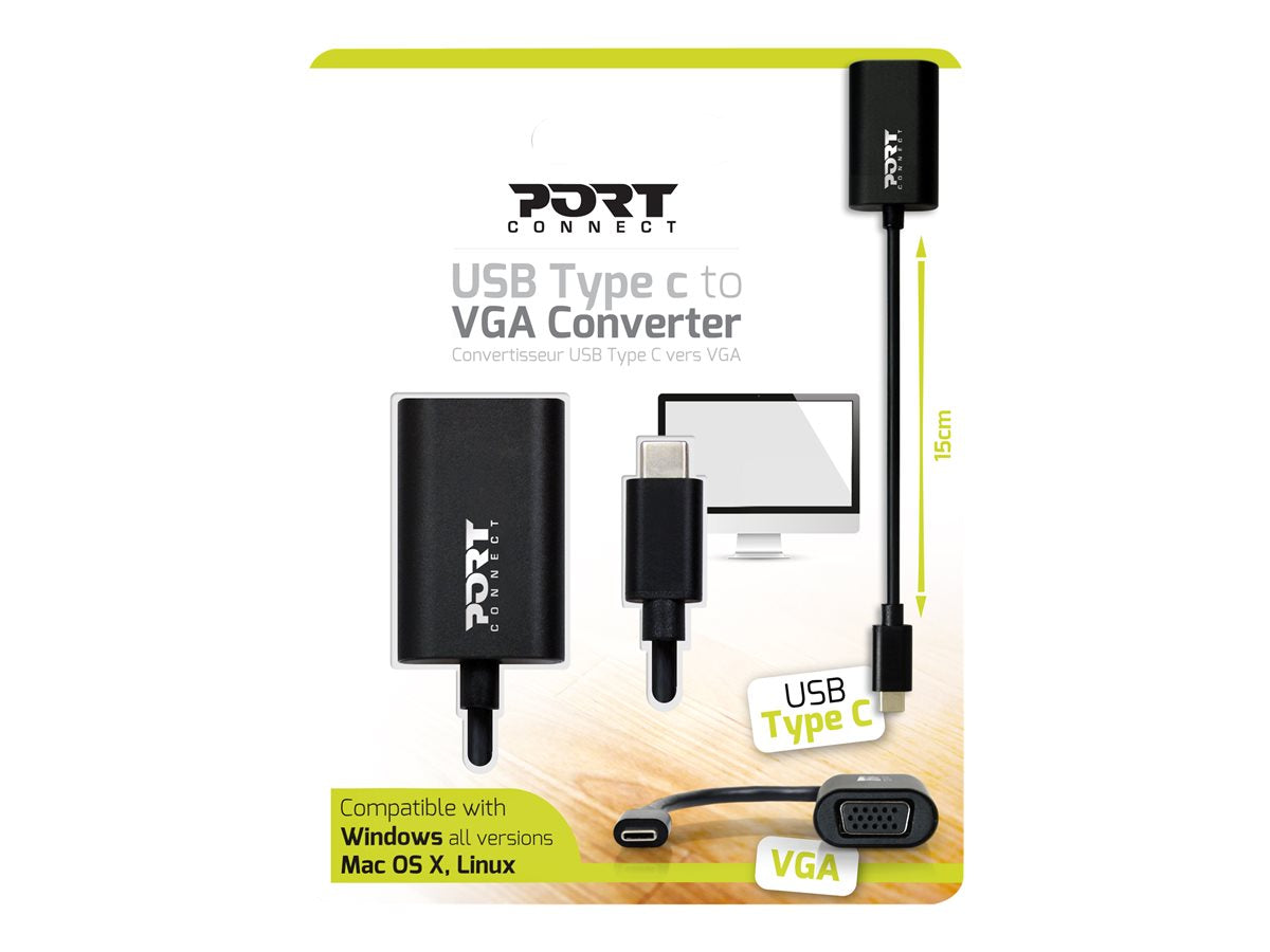 PORT DESIGNS CONVERTER TYPE C TO VGA
