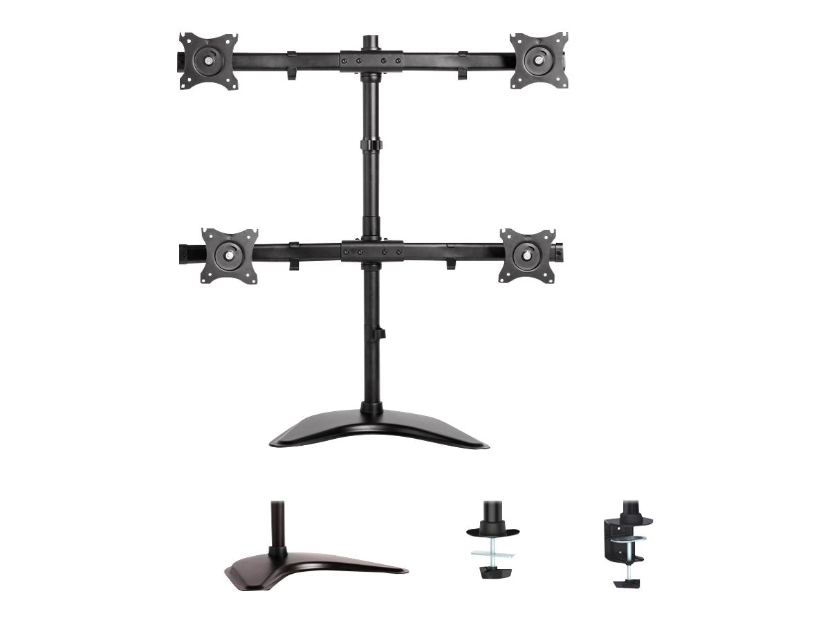 NEOMOUNTS NM-D335D4BLACK Support décran à poser 10-27p