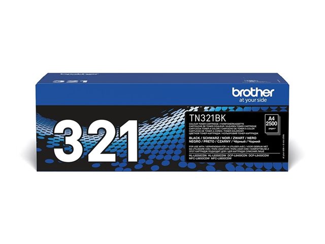 BROTHER TN-321BK cartouche de toner noir capacité standard 2.500 pages pack de 1
