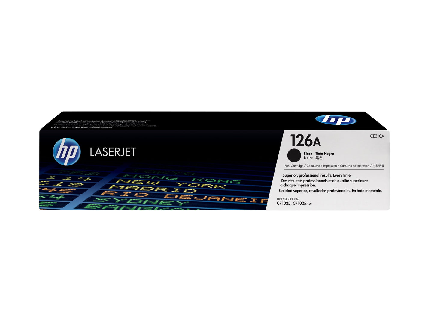 HP 126A original LaserJet Toner cartridge CE310A black standard capacity 1.200 pages 1-pack