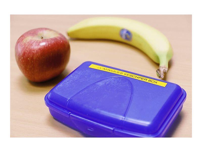 BROTHER P-TOUCH MK-621 noir sur jaune 9mm