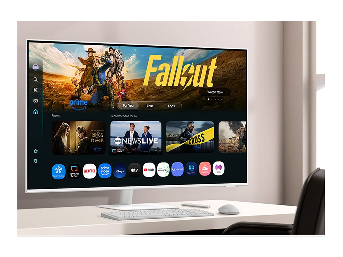 SAMSUNG SAMSUNG LS43FM703UUXEN 43p VA 3840x2160 16:9 2xHDMI USB-C White