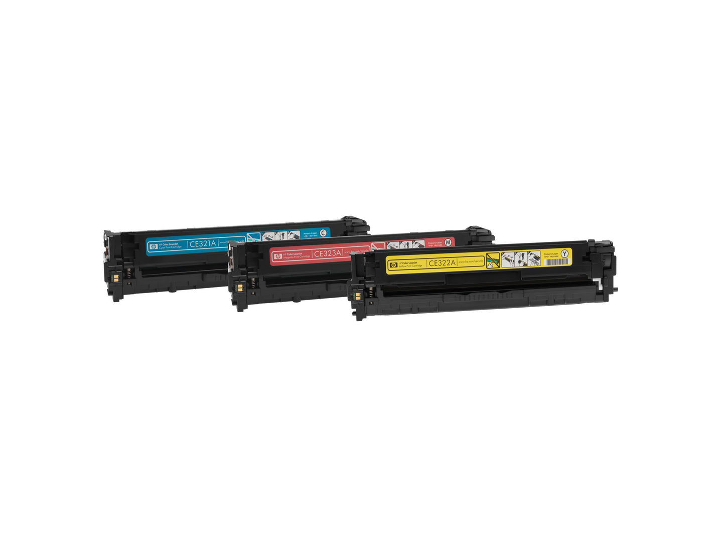 HP 128A original LaserJet Toner cartridge CE322A yellow standard capacity 1.300 pages 1-pack