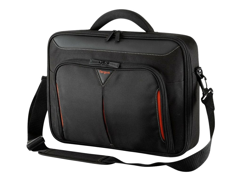 TARGUS sacoche Classic 15-15.6p Clamshell noire et rouge