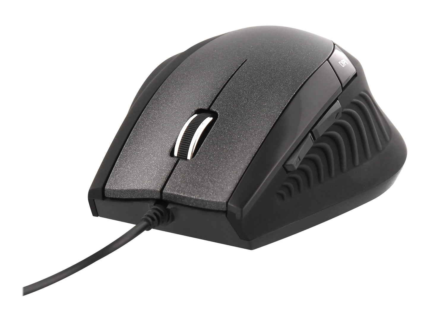 T'NB TNB ERGO Line Wired Ergonomic Mouse Black Optimized Design For Comfortable Use