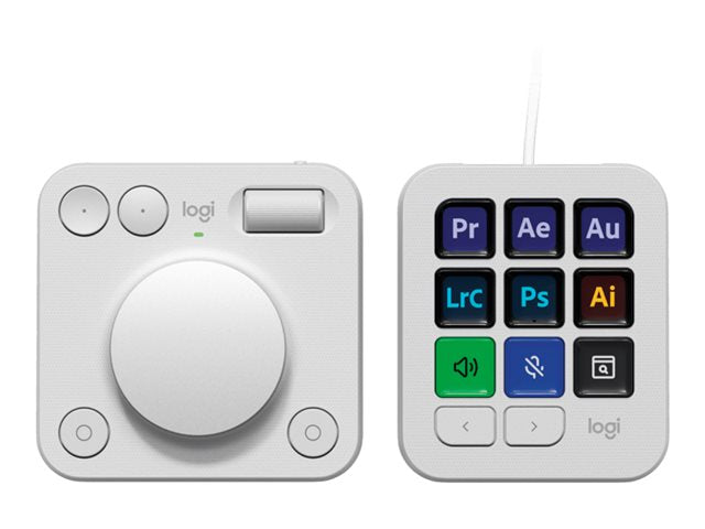 LOGITECH MX Creative Console Pale Grey