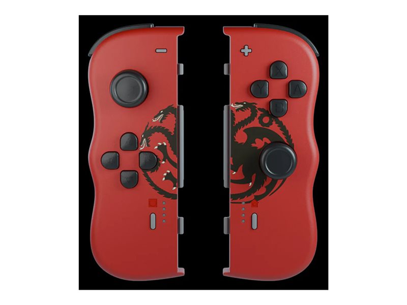 LEXIP LEXIP X GAME OF THRONES Black Lights Twinpads Controller Red