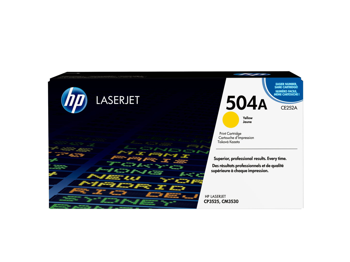 HP 504A original Colour LaserJet Toner cartridge CE252A yellow standard capacity 7.000 pages 1-pack ColorSphere