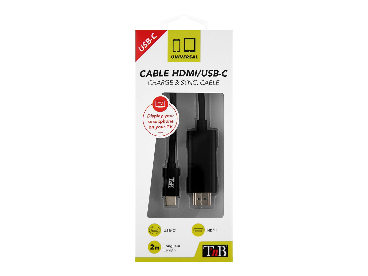TNB HDMI to USB-C cable