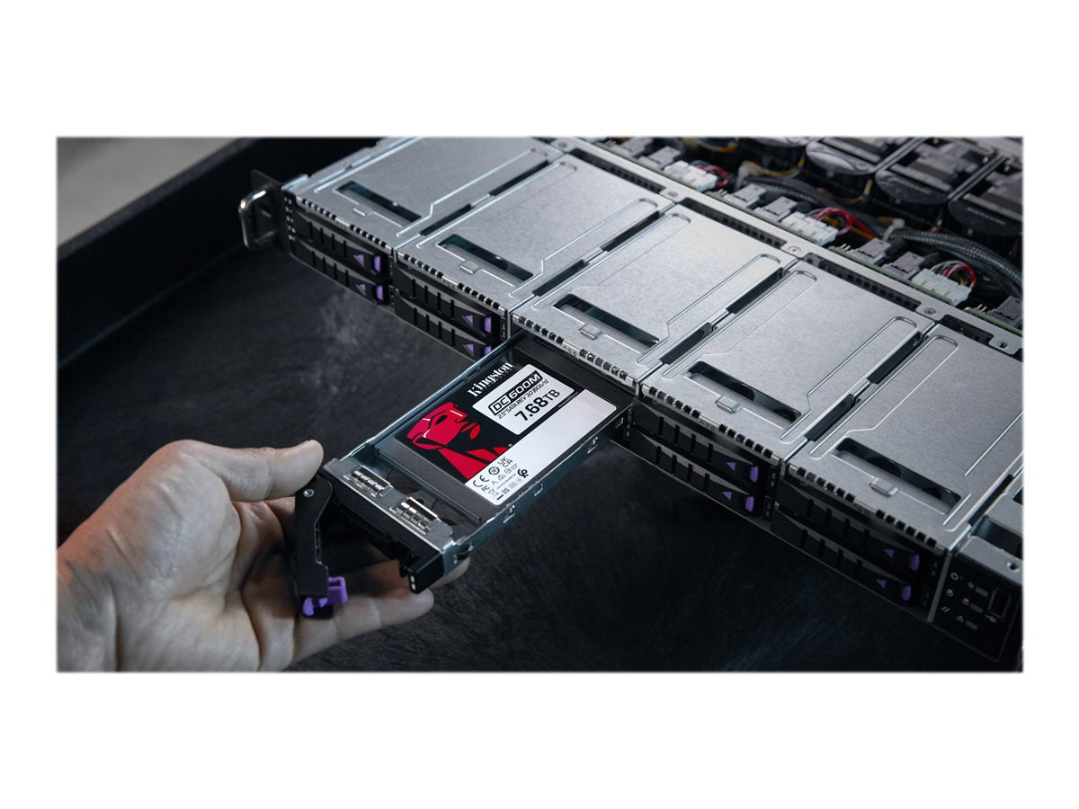KINGSTON 7.68To DC600M 2.5p SATA3 mixed-use data center SSD for enterprise servers and NAS (VMWare Ready)