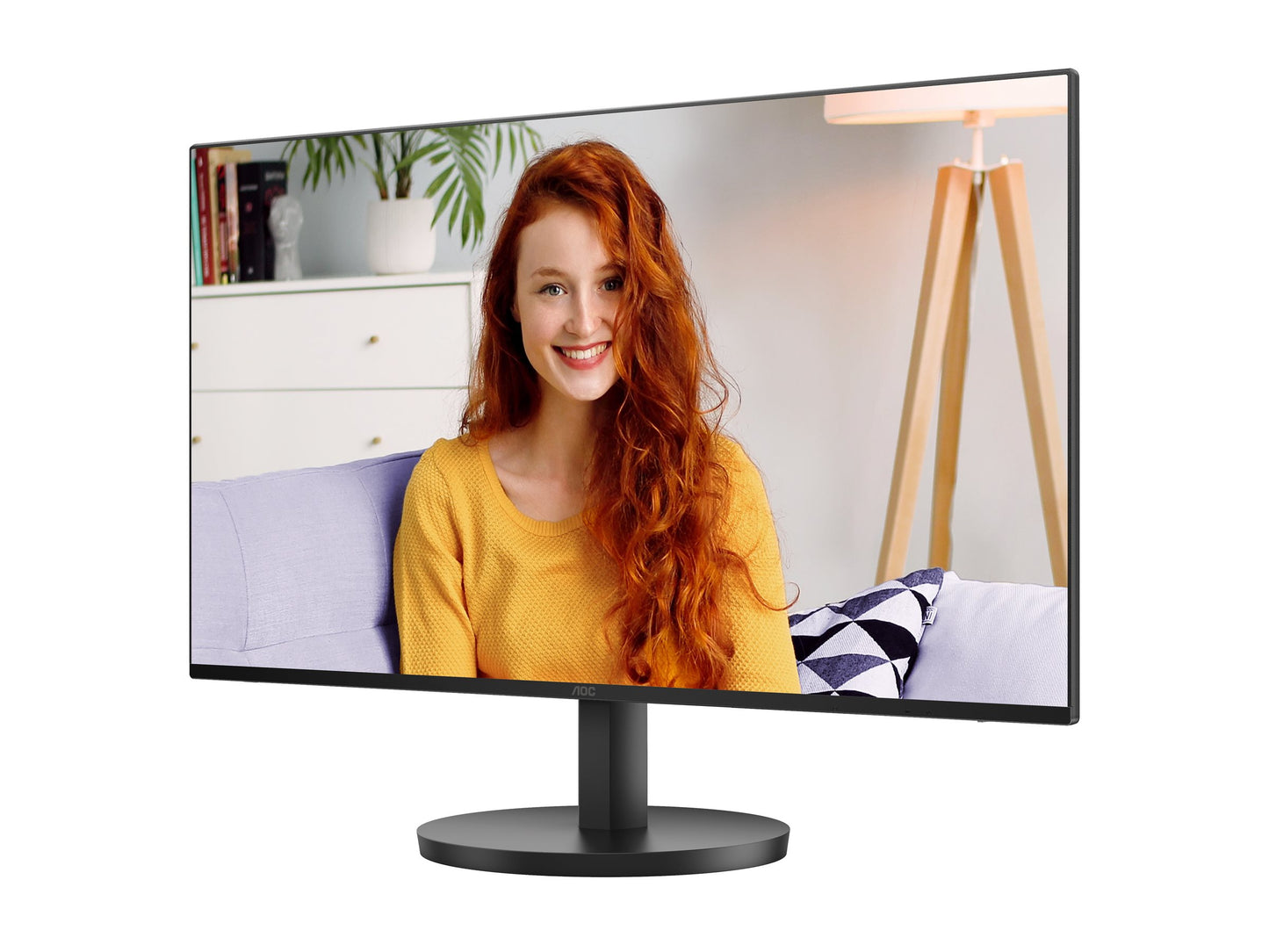 AOC 24B3HA2 - Écran LED - 24" 1920 x 1080 Full HD (1080p) @ 100 Hz - IPS - 250 cd/m² - 1 ms - HDMI, VGA - haut-parleurs