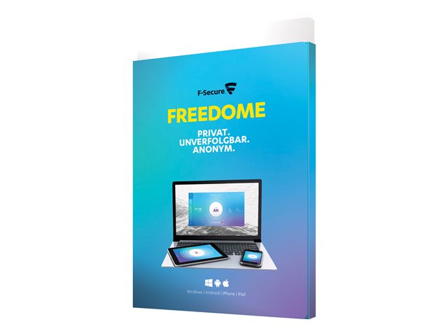 F-SECURE Freedome VPN 1an / 3 appareils - all platforms