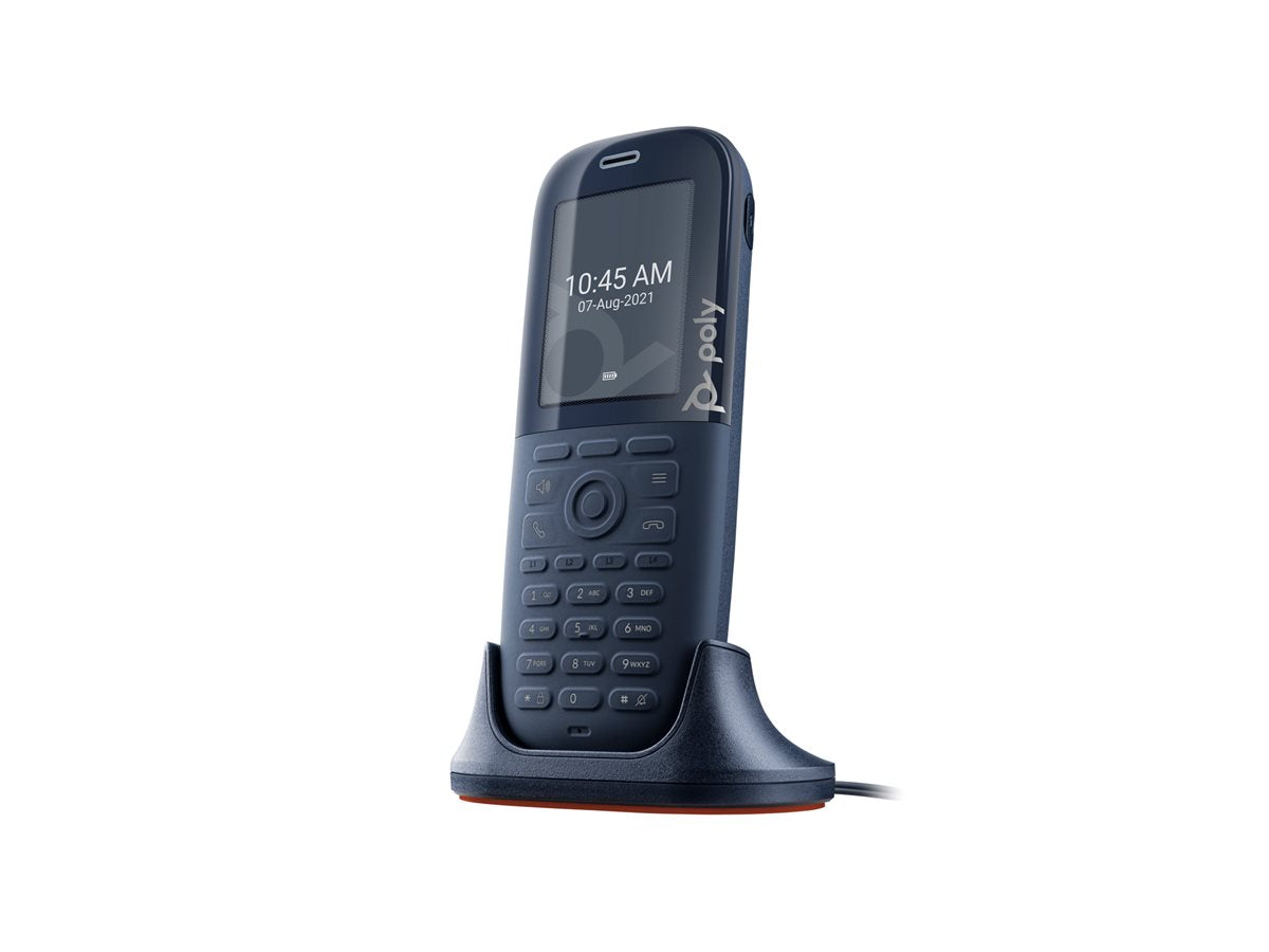 HP Poly Rove Single/Dual Cell DECT 1880-1900 MHz B2 Base Station and 30 Phone Handset Kit-EURO