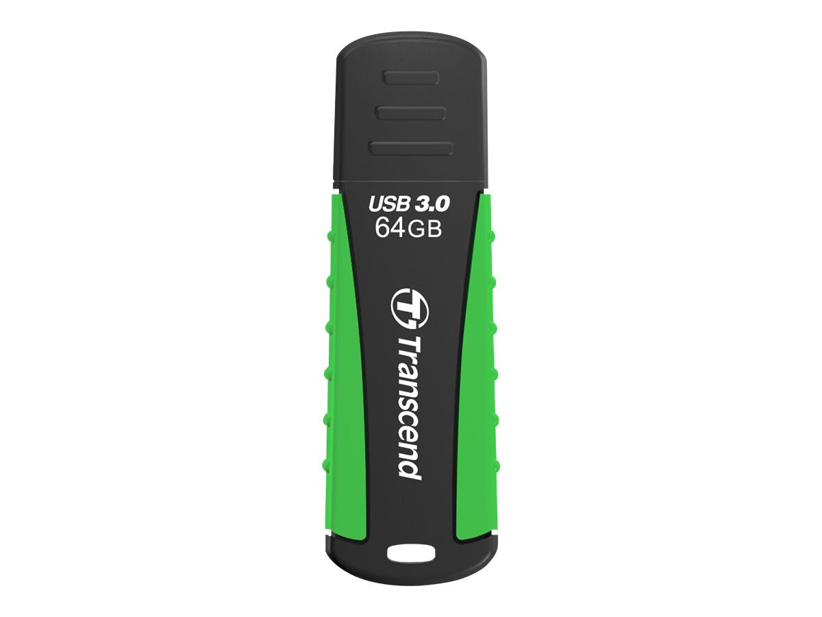 TRANSCEND TRANSCEND 64Go Clé USB 3.1 Gen 1 - Antichoc Vert