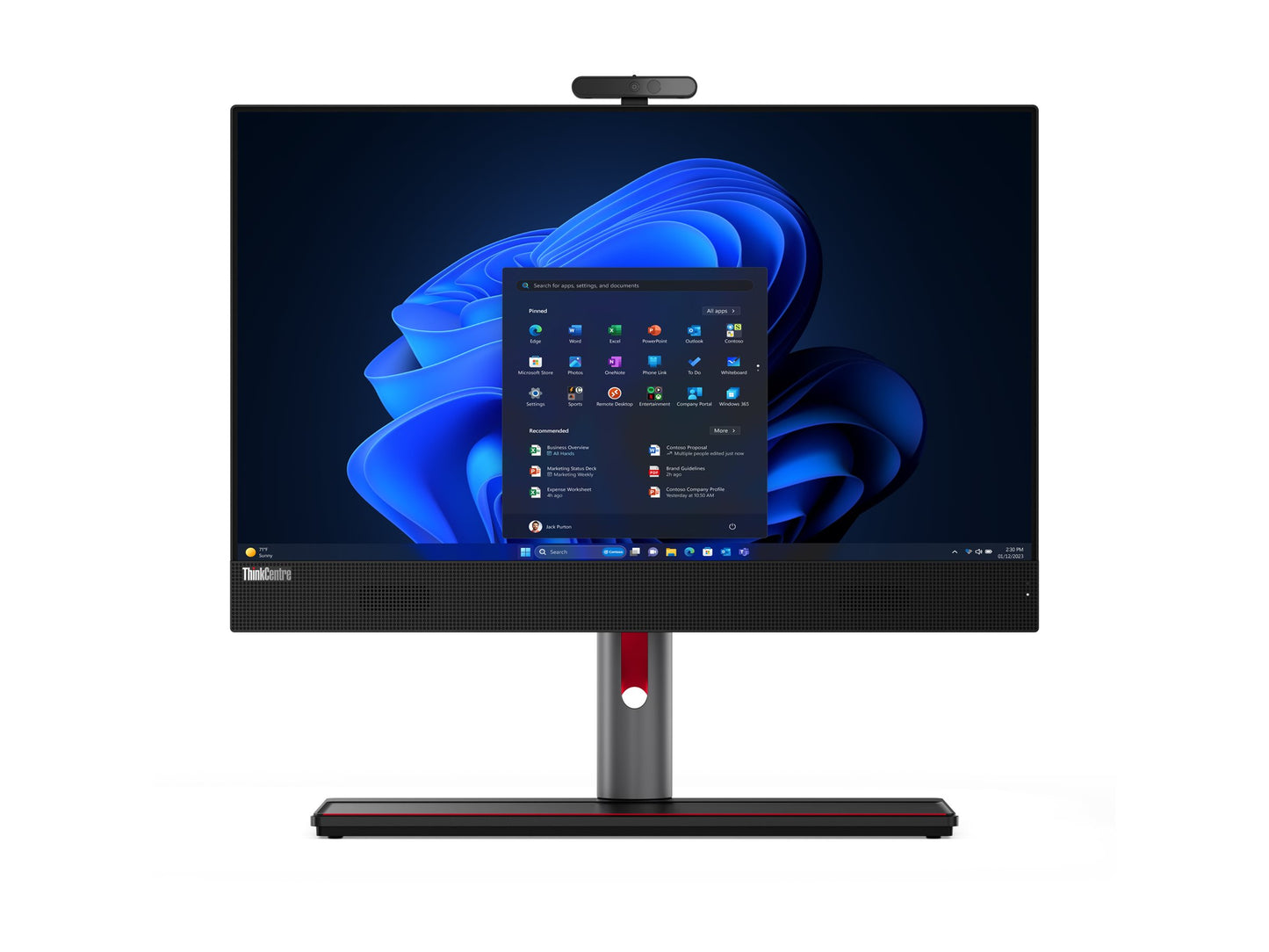 LENOVO ThinkCentre - M90a - AIO - G5 - 24p - Intel Core i7-14700 - W11Pro - 16Go RAM - 512Go SSD - Intel UHD Graphics 770