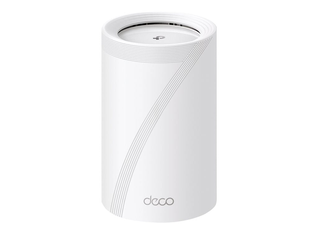 TP-LINK TP-LINK BE9300 Whole Home Mesh Wi-Fi 7 Unit Tri-Band 574Mbps at 2.4GHz + 2880Mbps at 5GHz + 5760Mbps at 6GHz Internal Antennas