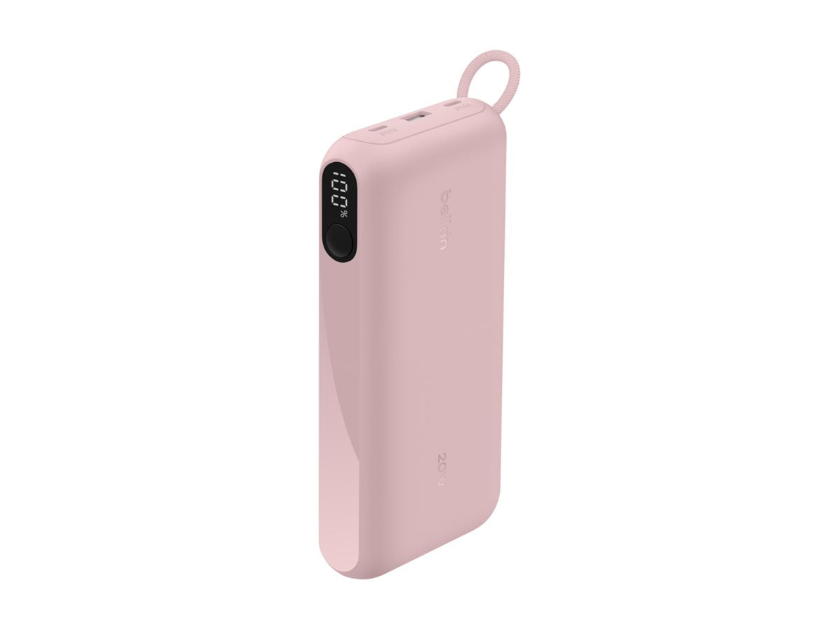 BELKIN 20k PD20W Power Bank with Display Pink