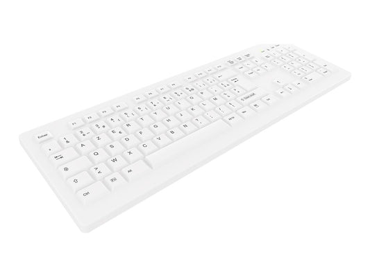 CHERRY CHERRY AK-C8100F-FU1-W/FR Wireless keyboard standard form washable USB white (FR)
