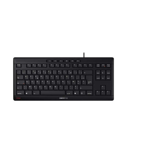 CHERRY Stream Keyboard TKL compact 88+6 keys USB black (FR)