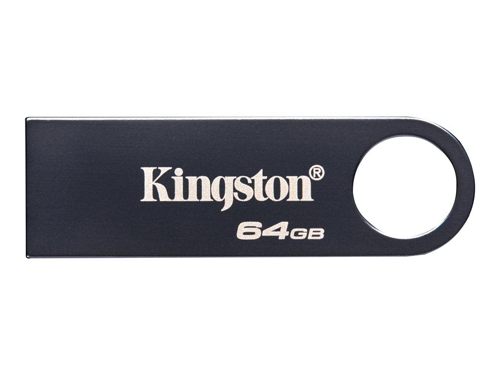KINGSTON 64Go DataTraveler SE9 G3 USB 3.2 Gen 1 speeds 220Mo/s read 100Mo/s write Dark Nickel