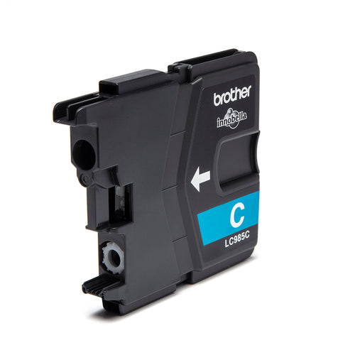 BROTHER LC-985 cartouche encre cyan capacité standard 260 pages 1-pack blister sans alarme