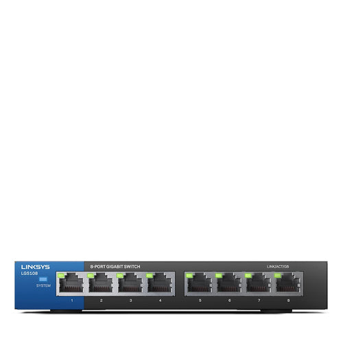 LINKSYS Switch 8 ports Gigabit - Boitier Métal