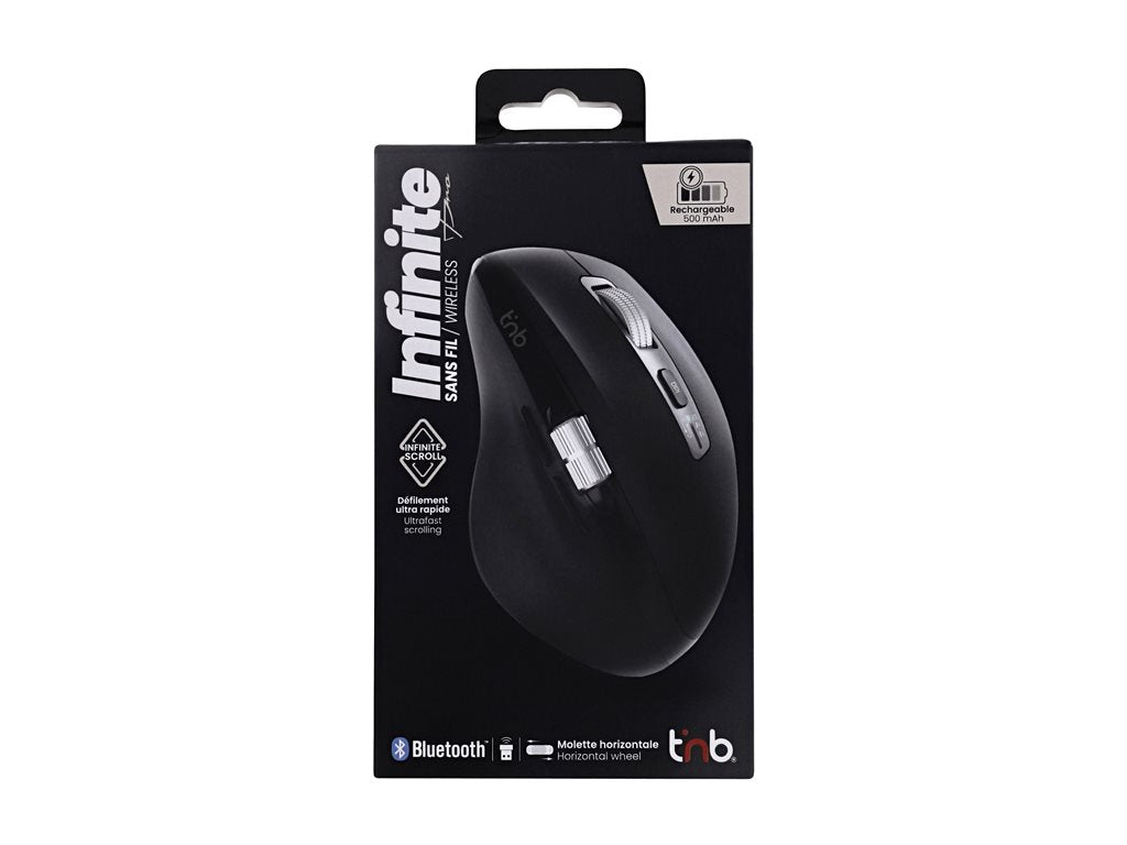 TNB INFINITEPRO - Rechargeable Wireless Mouse With Double Wheel