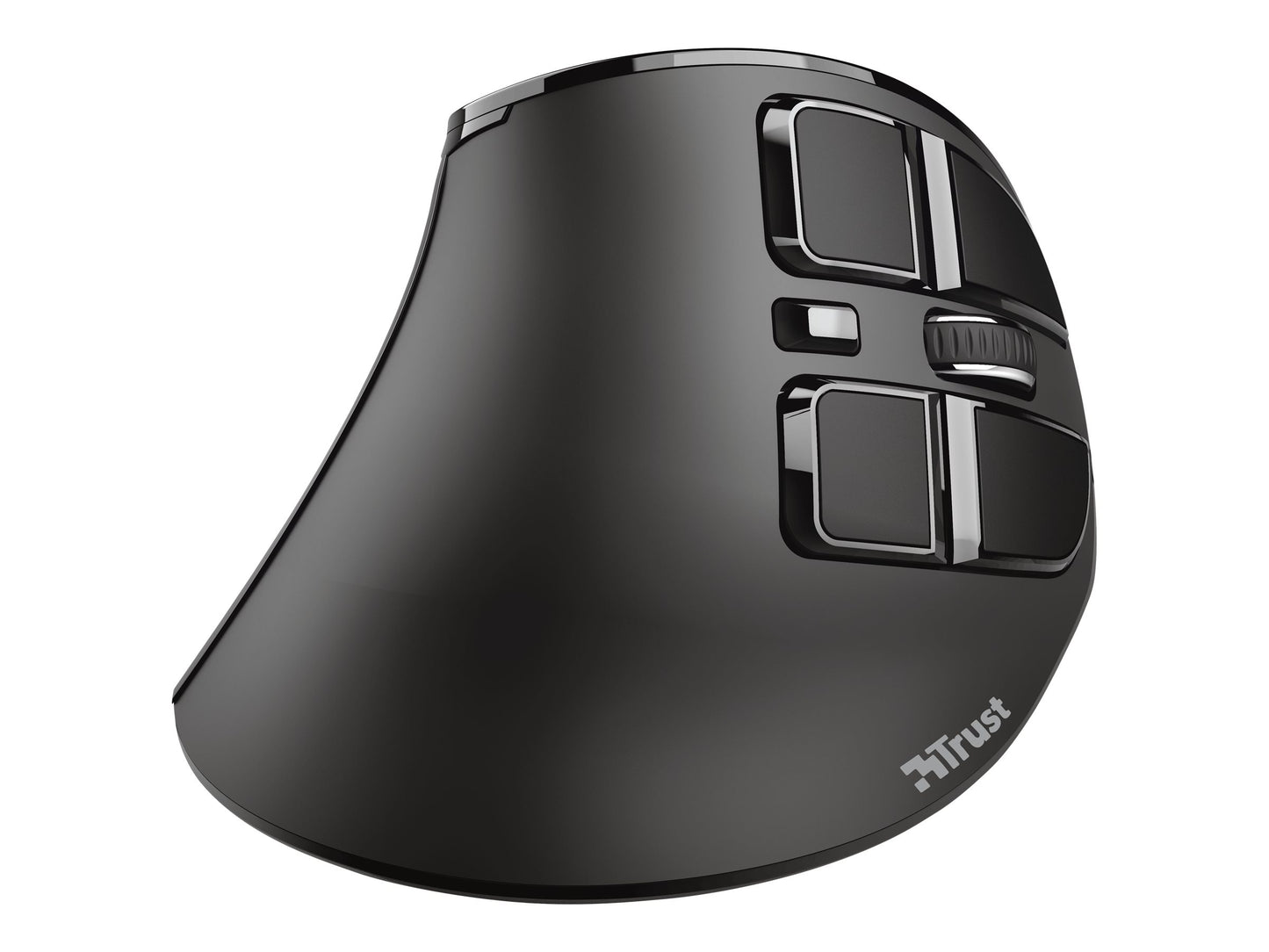 TRUST Souris sans fil ergonomique VOXX Rechargeable - Noire