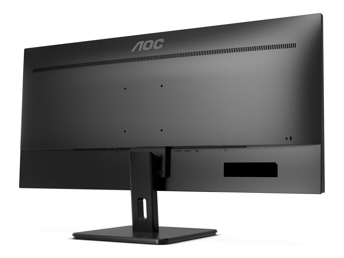 AOC U34E2M Écran LED - 34" - 3440 x 1440 WQHD @ 100 Hz - VA - 300 cd/m² - 4000:1 - 4 ms - 2xHDMI, DisplayPort - noir