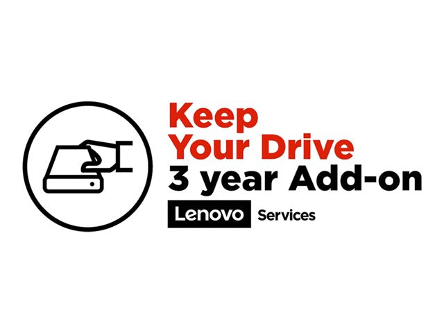 LENOVO Extension de Garantie 3 ans conservation du disque compatible avec intervention le jour ouvrable suivant