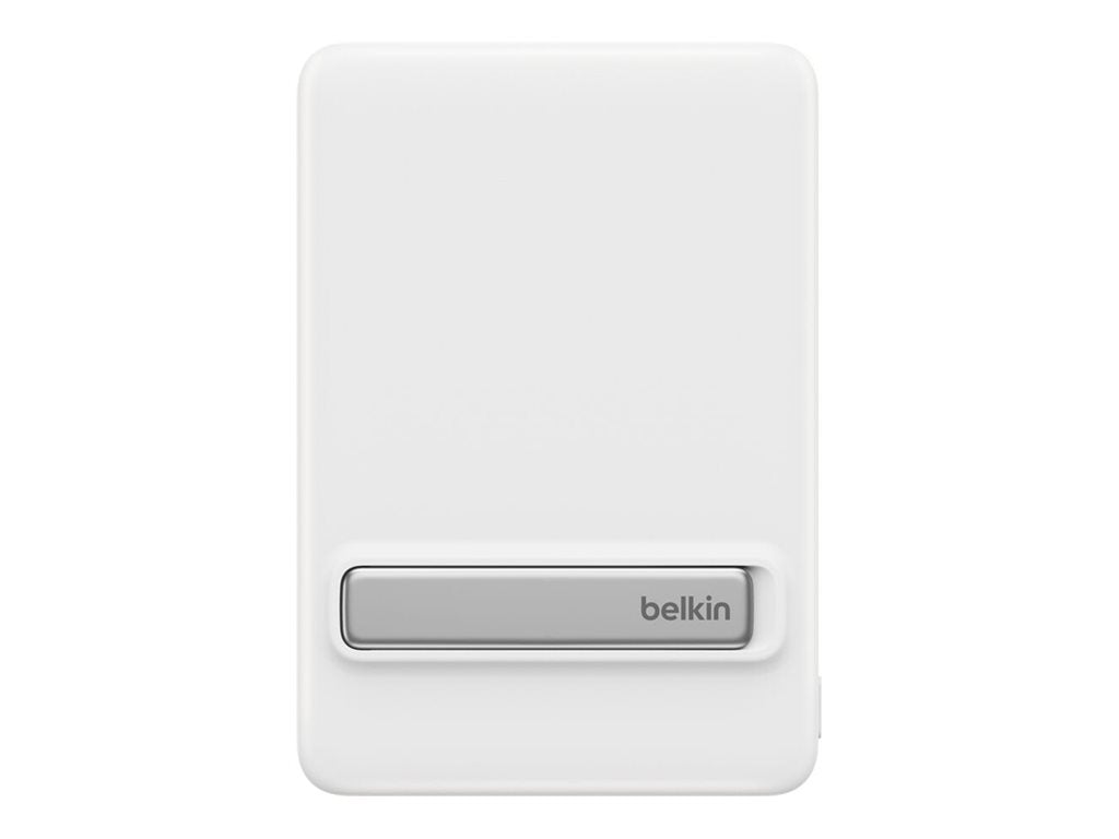 BELKIN BOOSTCHARGE 10k Qi2 15w PD20w Slim Magnetic Powerbank with kickstand White