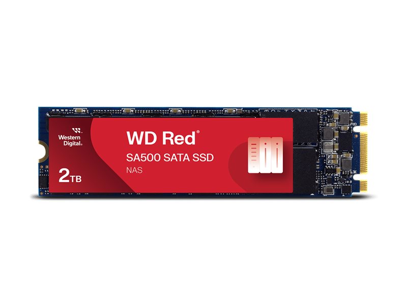 SANDISK WD Red SSD SA500 NAS 2To SATA III 6Go/s M.2 2280 Bulk POWERED BY SANDISK