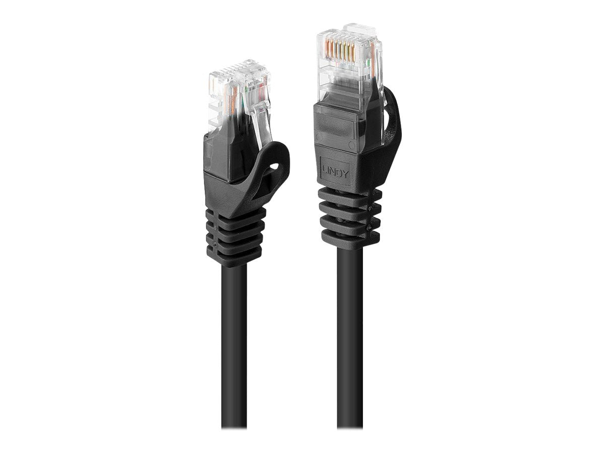 LINDY Basic Cat.6 U/UTP Cable Black 5m
