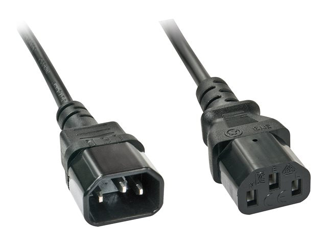 LINDY 3m IEC-Extension Cable C14 to C13