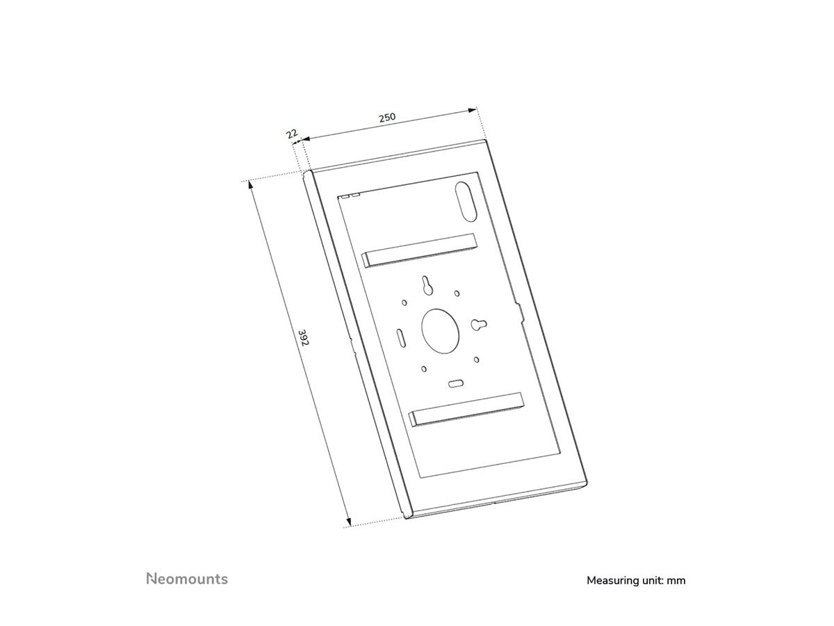 NEOMOUNTS Tablet casing 14.6p 37.1cm lockable