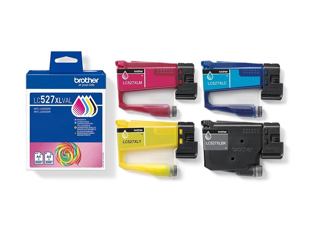 BROTHER Value pack high yield CMYK up to 1 x 3 000 + 3 x 2 000 pages