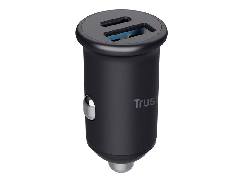 TRUST Chargeur voiture MAXO 38W 1x USB-A & 1x USB-C