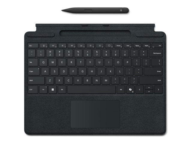 MICROSOFT MICROSOFT Surface Pro9/10 Typecover with Slim Pen COMM black Italy