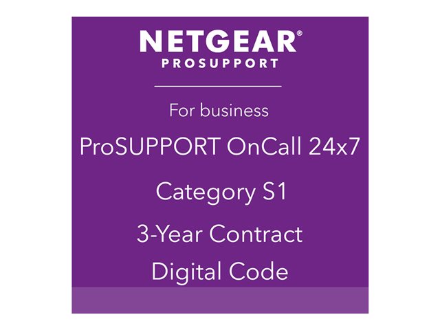 NETGEAR ONCALL CATEGORY S1 3YR