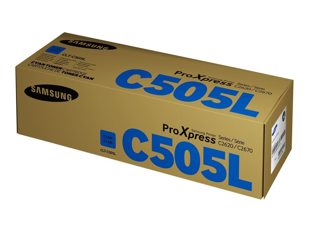 HP INC. SAMSUNG original Toner cartridge LT-Cartridge505L/ELS High Yield Cyan Toner cartridge SU035A