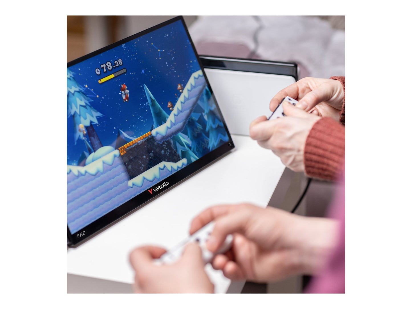 VERBATIM VERBATIM PMT-15 PORTABLE TOUCHSCREEN MONITOR 15.6p FULL HD 1080P METAL HOUSING WCF (P)