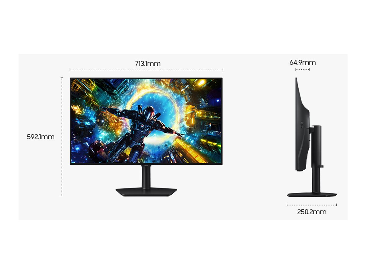 SAMSUNG Odyssey OLED G7 G73SH 32p UHD 165Hz FHD 330Hz HDMI