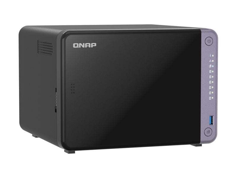 QNAP SYSTEMS QNAP TS-632X-4G 6-bay NAS AL524 2.0GHz Quad Core 4Go DDR4 SODIMM Max. 16Go 2x10GbE SFP+